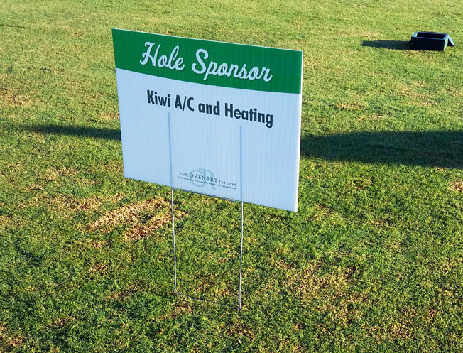 Kiwi AC & Heating Participates in Annual Coventry Golf Tournament